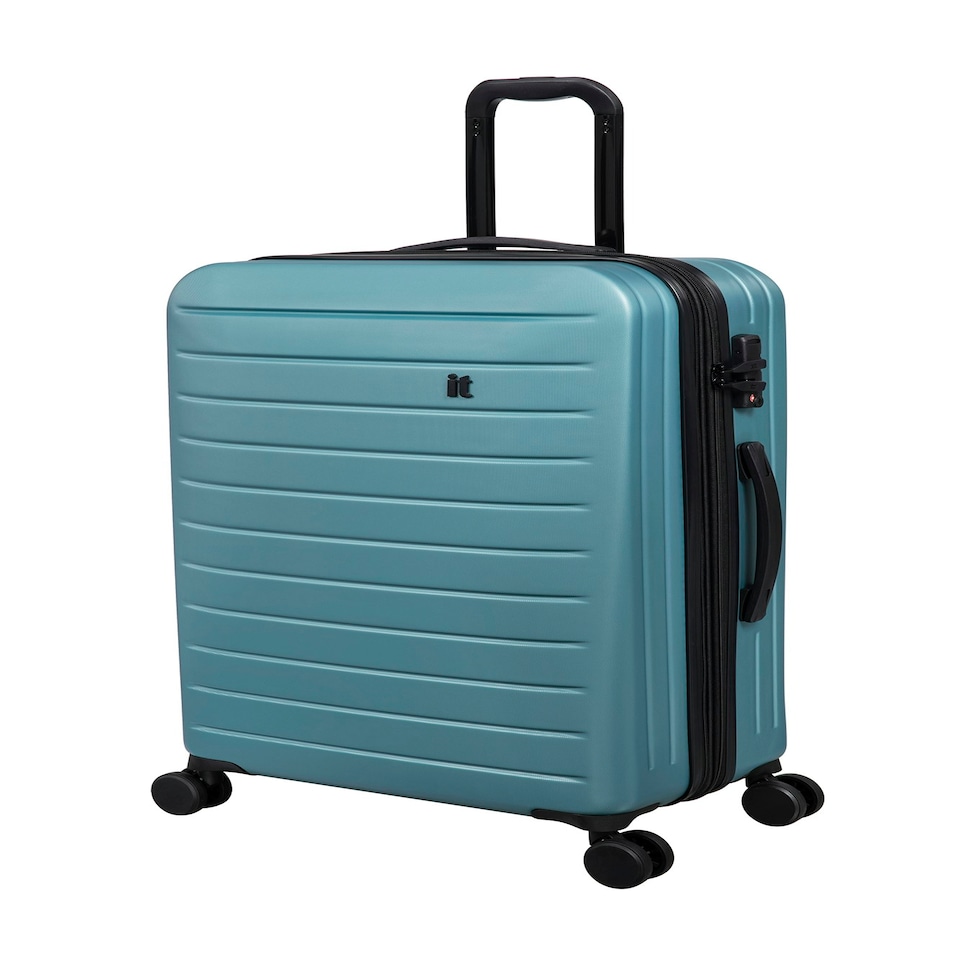image 1 of IT Luggage Legion Smoke Blue Expandable Medium Suitcase with TSA Lock Blue | Medium