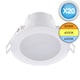 image 2 of Set of 20 CCT LED Bathroom Downlights - White IP44 Recessed Downlights | White | White | 20