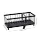 image 2 of Living and Home Kitchen Sink Caddy Organiser | Black