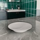 image 5 of Ripple White Textured 4 Piece Bathroom Accessory Set | White | White | 1