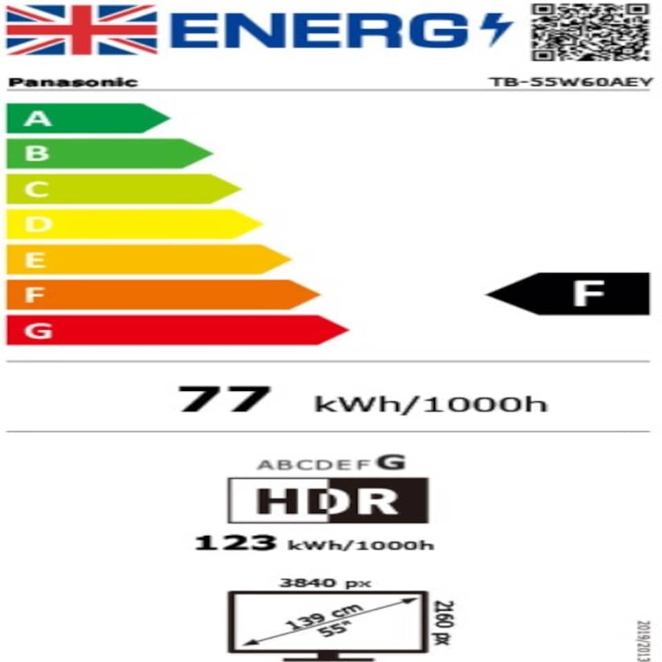 image 1 of Panasonic  55 inch 4K Ultra HD Smart TV - TB55W60AEY
