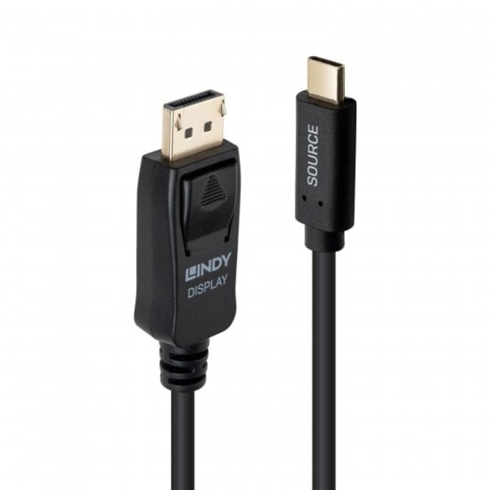 image 1 of 2m USB Type C to DisplayPort 4K60 Adapter Cable with HDR