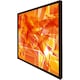 image 2 of Orange geometric (Picture Frame) Black | L