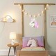 image 2 of ValueLights White String Light and LED .64W Bulb