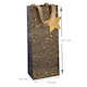 image 4 of Hallmark Pack Of 3 Bottle Bags - Stars And Celebrate Design