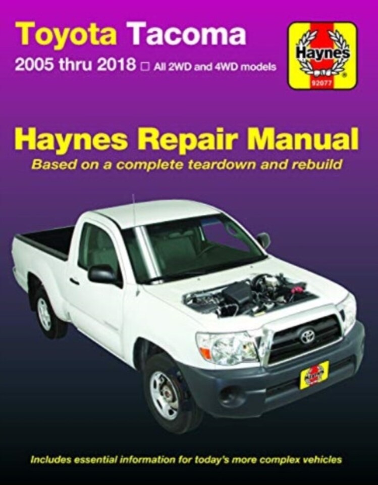Toyota Tacoma (05 - 15) Paperback Book