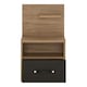 image 2 of Monaco 1 Drawer Bedside with Open Shelf