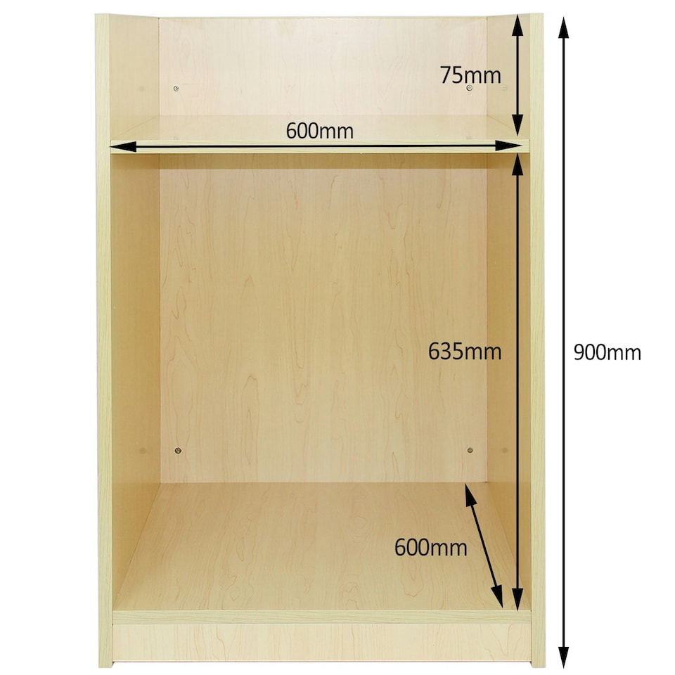 image 1 of Retail Service Counter - Maple Brown