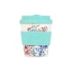 image 1 of Ecoffee Cup 8oz 240ml Reusable Eco-Friendly 100% Plant Based Coffee Cup with Silicone Lid & Sleeve - Melamine Free Travel Mug N/A | Little Canning