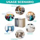 image 5 of 57L Collapsible Laundry Basket with Lid Portable Clothes Hamper
