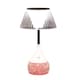 image 3 of Aromatize LED Colour Changing Lined Shade Glitter Lamp | Multi