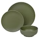 image 2 of Coloured Stone Ceramic Dinnerware Crockery Plates Bowls Dining Set | Green | 32 Pcs Green | 32