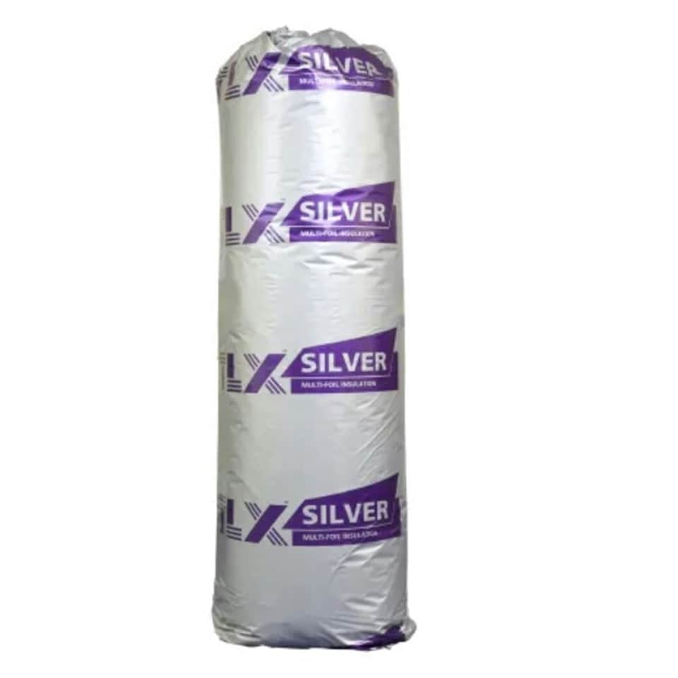 image 1 of PACK OF 5 (Total 5 Units) - Multifoil Roof / Loft Insulating Vapour Barrier - 10000mm x 1200mm