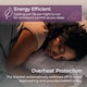 image 6 of King Fitted Electric Blanket 203x152 with 40cm Skirt White