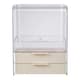 image 1 of Living and Home 3-Tier Transparent Cosmetics Storage Organizer
