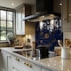 image 2 of Magic Night Sky Map Splash Back | White