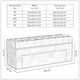 image 4 of 150cm Duke Ottoman Storage Box -Upholstered Blanket Box - Pink Plush Velvet Multifunctional Storage Box