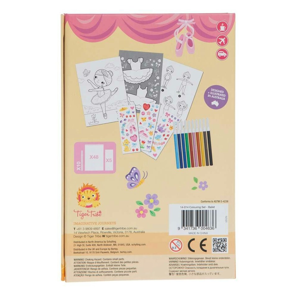 image 1 of Colouring Set - Ballet