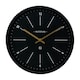 image 1 of Interval Metal Wall Clock 32cm - Black Black