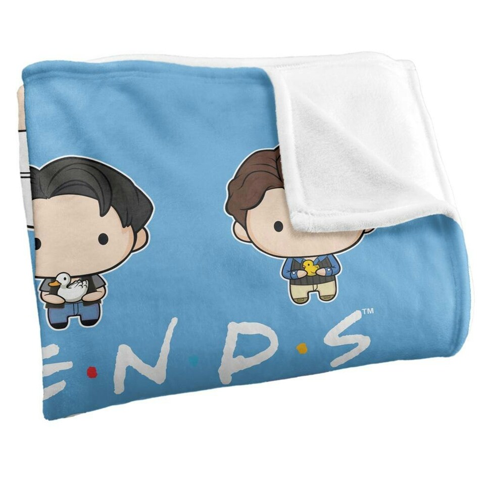 image 1 of Friends Chibi Blanket - Multicoloured - One Size