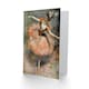 image 2 of Ballerina Arabesque Pose Edgar Degas Him Her Birthday Card