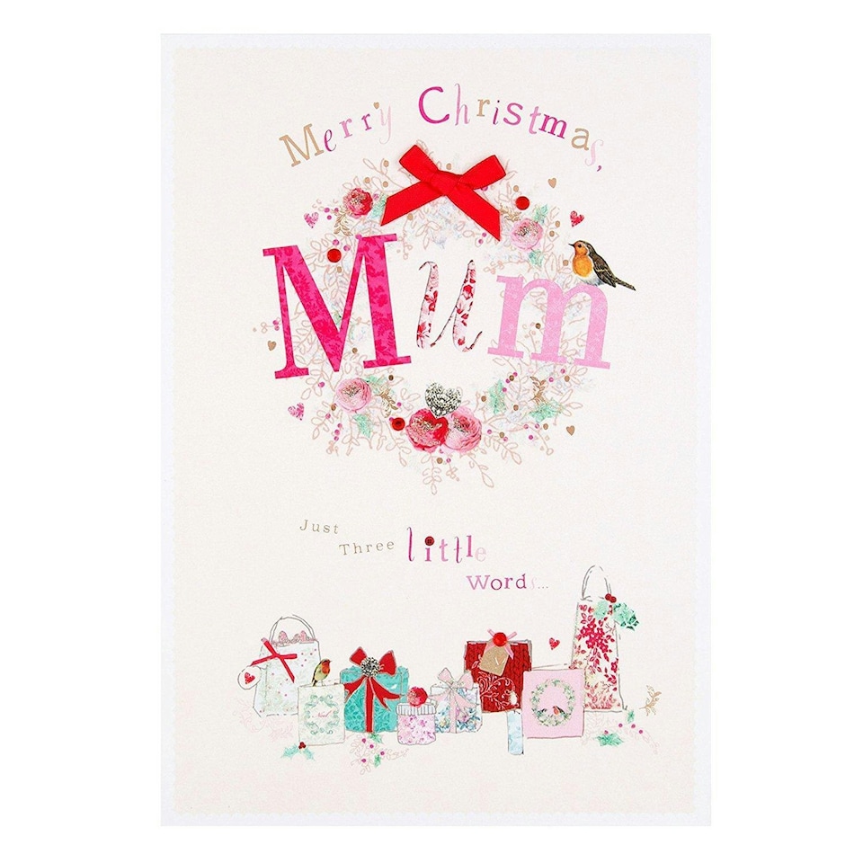 image 1 of Hallmark Mum Christmas Card 'So Wonderful'