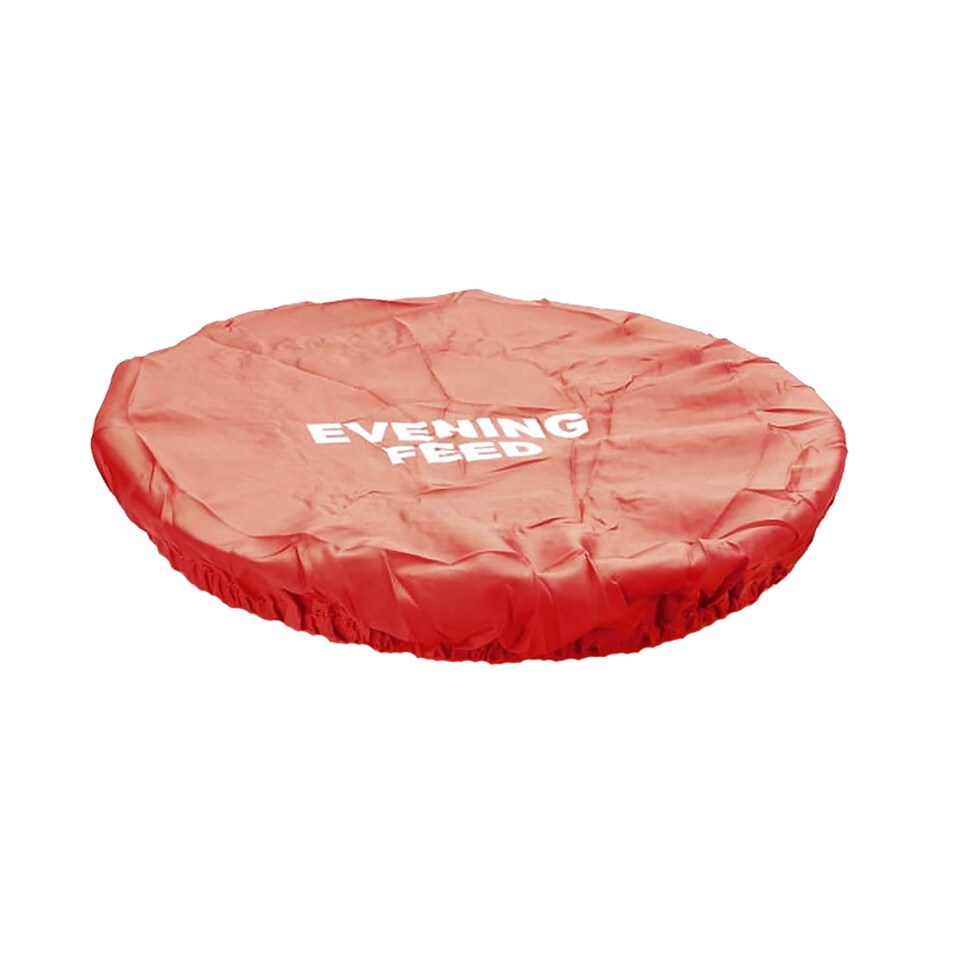 image 1 of Lincoln Evening Feed Bucket Cover - Red - One Size