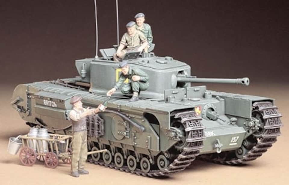 Tamiya British Infantry Churchill Tank Mk.VII