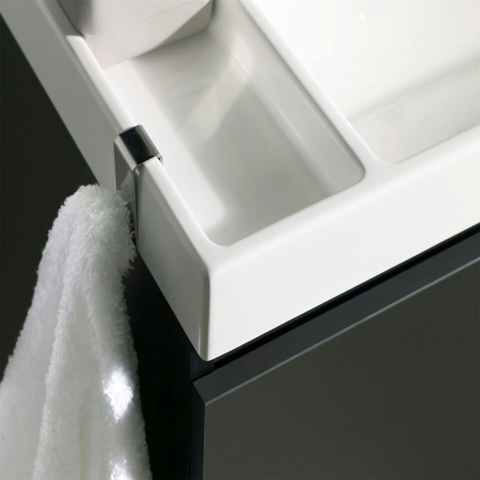image 1 of Cosmic Hook Installation with Screws made of Durable Stainless Steel, Light Grey