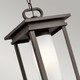 image 3 of South Hope 1 Light Small Outdoor Ceiling Chain Lantern Bronze IP44, E14