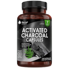 Activated Charcoal Capsules - 1040mg P/S 120 Fill