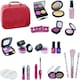 image 2 of 23-Piece Makeup Toy Set – Safe Non-Toxic Pretend Cosmetic Beauty Kit with Vanity Case