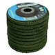 image 4 of 10 x Flap Discs 40 Grit Angle Grinder 4.5" (115mm) Flat Sanding Grinding TE230
