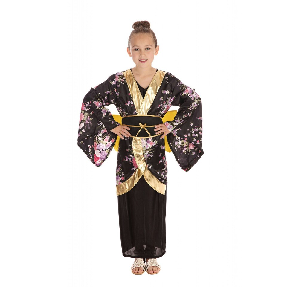 image 1 of Bristol Novelty Childrens/Girls Kimono Costume - Multicoloured - M M