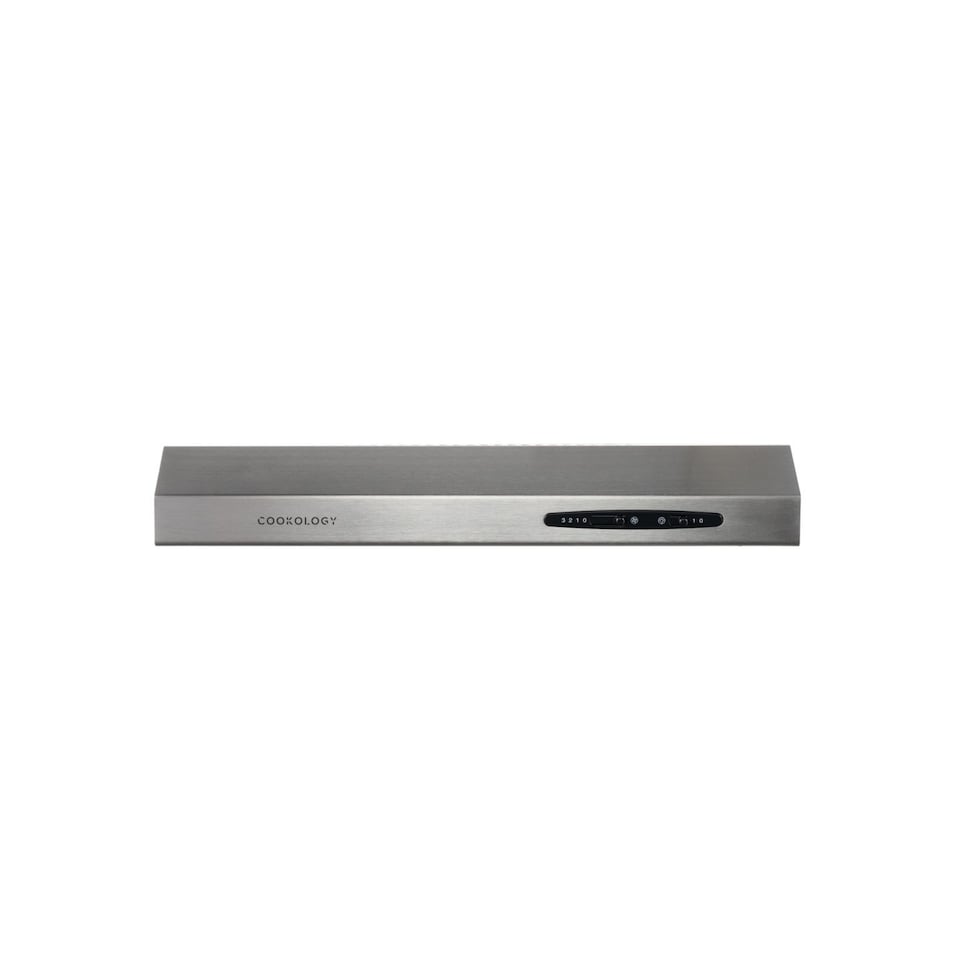 image 1 of Cookology 50cm Stainless Steel Visor Cooker Hood Extractor