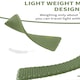 image 6 of TuYe 4.6 Ultralight Inflatable Square Mattress | Green | Army Green | Long