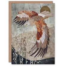Eagle Bird Prey Nature Lover Wings Feats Him Her Birthday Card
