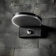 image 5 of CGC Lighting Aubrey 10W Black LED Outdoor Wall Light with PIR 4000K IP54 | Black | Black | Height 8.2cm, Width 14.2cm, Depth 26cm