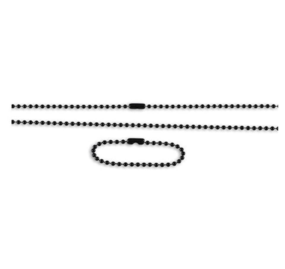 image 1 of 15cm Long Metal Ball Chain Extender for Label Tags - 100pcs