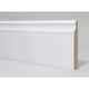 image 1 of PACK OF 15 (Total 15 Units) - 18mm x 119mm White Primed MDF Ogee Skirting Board - 2700mm Length