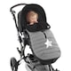 image 2 of Jane Nest 3in1 Pushchair Footmuff Black | Shadow