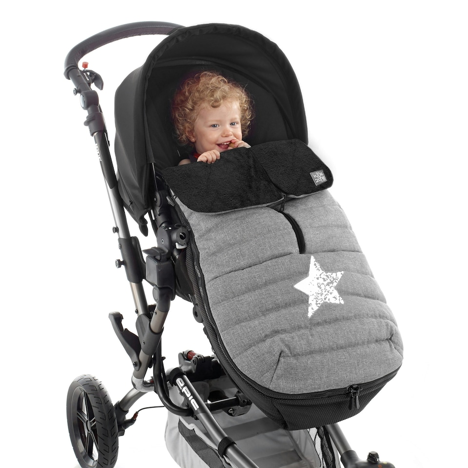 image 1 of Jane Nest 3in1 Pushchair Footmuff Black | Shadow