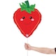 image 2 of Strawberry Fruit Giant Helium Foil Balloon 66cm / 26 in