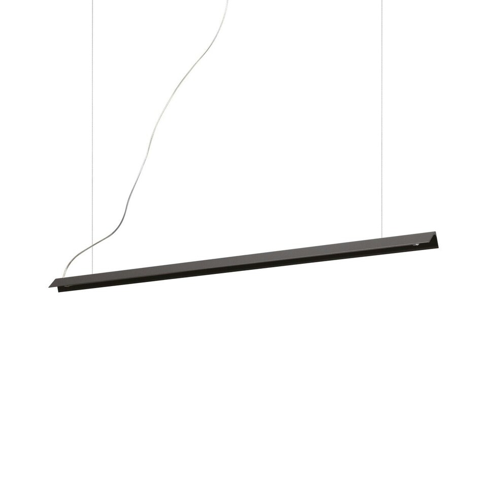 image 1 of V-Line Integrated Led Pendant Ceiling Light Black 3000K