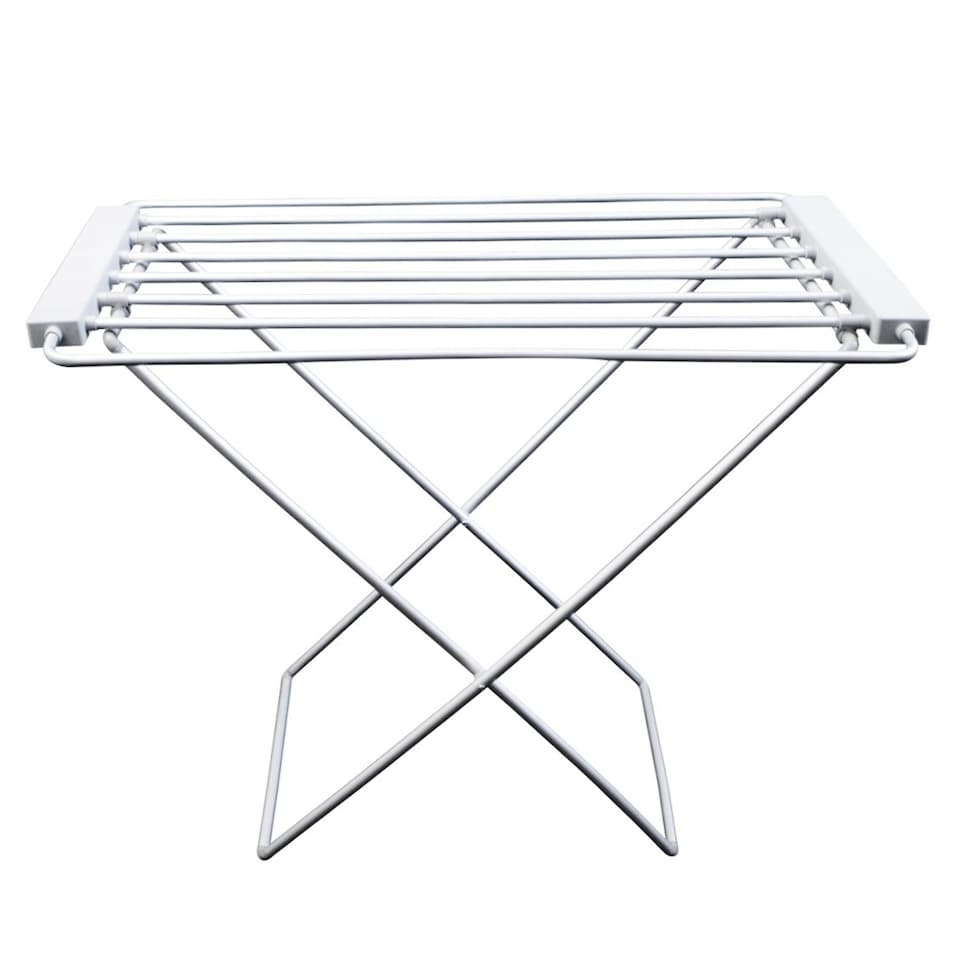image 1 of Electric Heated 8 Bar Foldable Folding Clothes Horse Airer Dryer