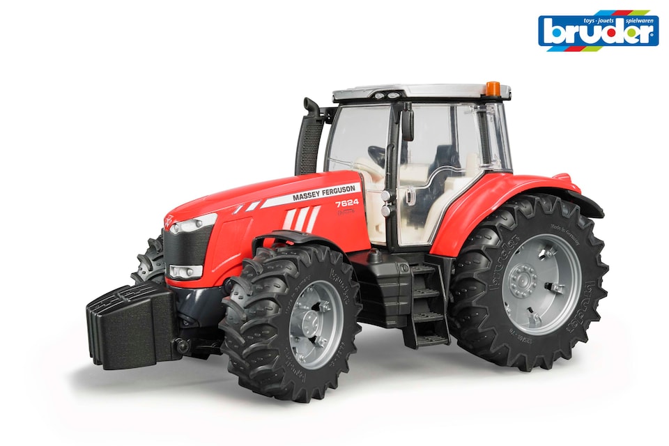 image 1 of Bruder Massey Ferguson 7624 Detailed Vehicle & Playset Model