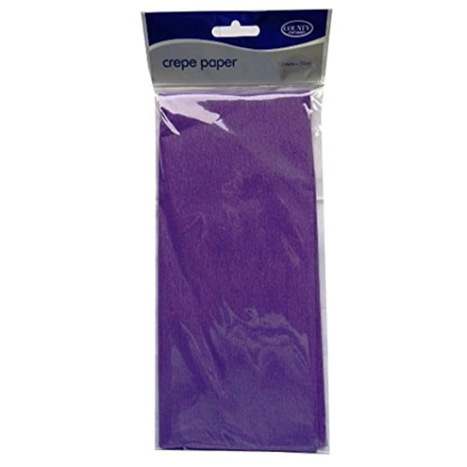 image 1 of Crepe Paper Purple 1.5m x 50cm