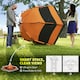 image 3 of Outsunny 4 Person Camping Tent Festival Hiking Shelter, Blue