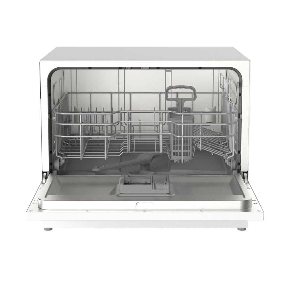 image 1 of Table Top Dishwasher, 6 Place Settings, 8 Programs, White - TTD6WH