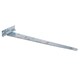 image 7 of 16in / 400mm Heavy Duty T Tee Hinges For Shed + Garden Gates Zinc Plated 8pc